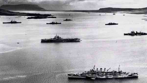 Hvalfjörður, Iceland 1940-45