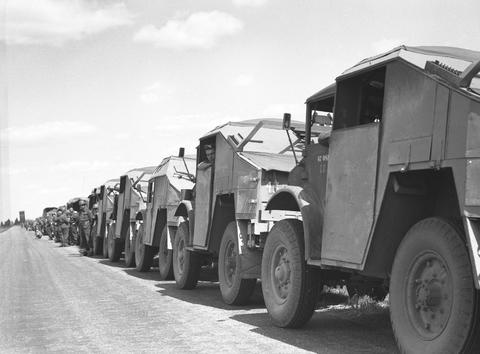 Army Convoy 1944
